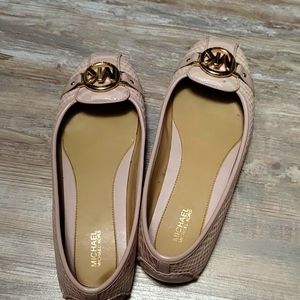 Micheal Kors leather driving shoes size 8